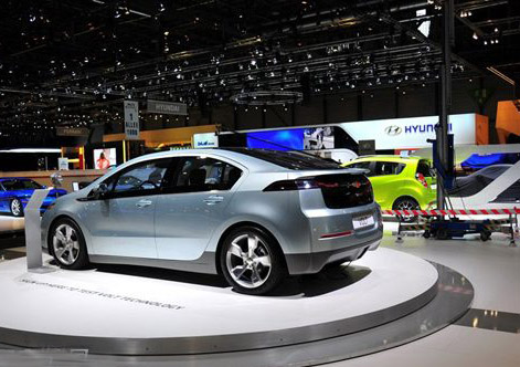 雪佛蘭Volt亮相日內(nèi)瓦車展